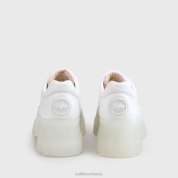 Buffalo aspha cls boot vegan 846Z344 Weiss|Stiefel