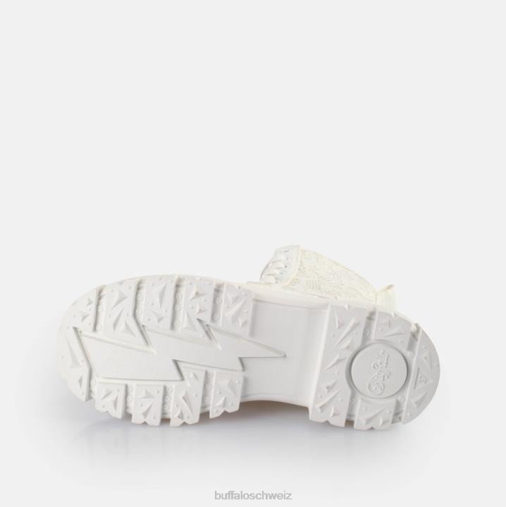 Buffalo aspha com2 Stiefel vegan 846Z87 Weiss|Stiefel