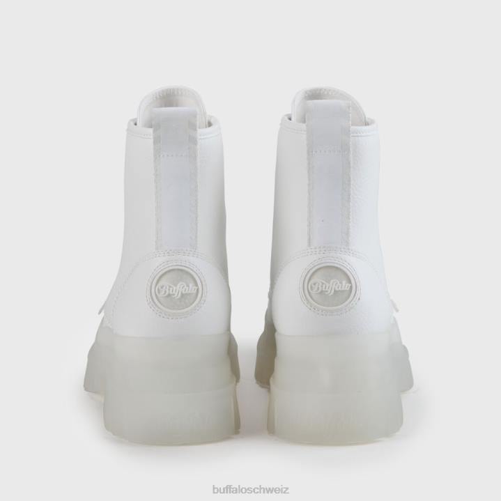 Buffalo aspha rld boot vegan 846Z451 Weiss|Stiefel