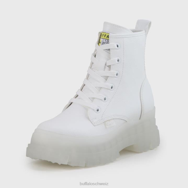 Buffalo aspha rld boot vegan 846Z451 Weiss|Stiefel