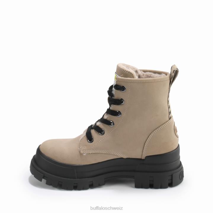 Buffalo aspha rld vegane Stiefel 846Z275 Taupe|Stiefel