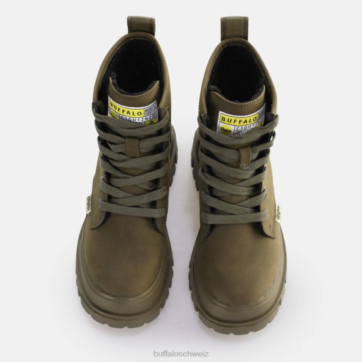 Buffalo aspha rld warm boot vegan 846Z609 Olive|Stiefel