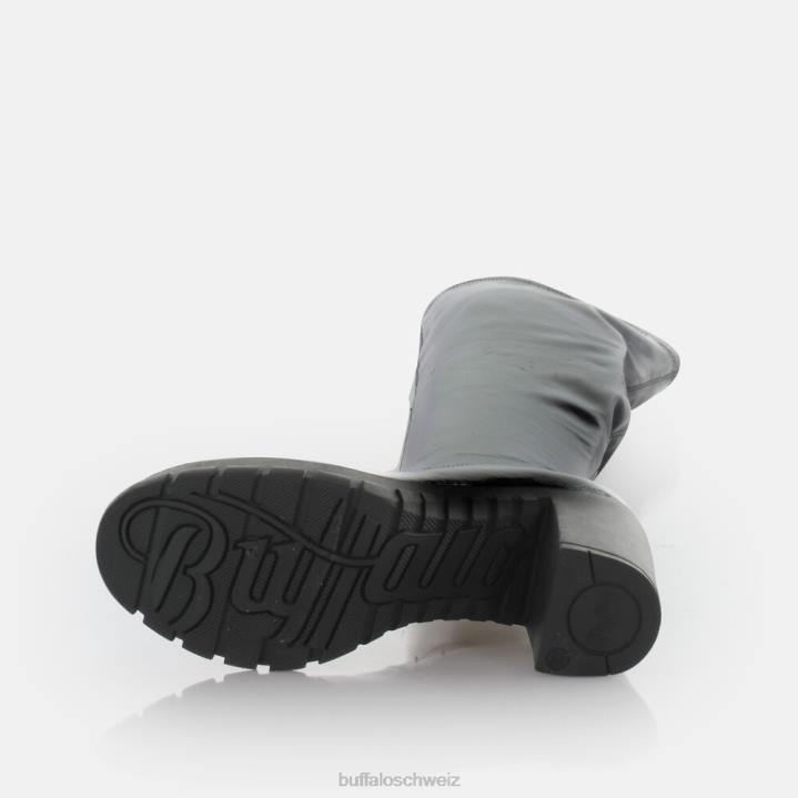 Buffalo Oslo über Boot vegan 846Z824 Schwarz|Stiefel