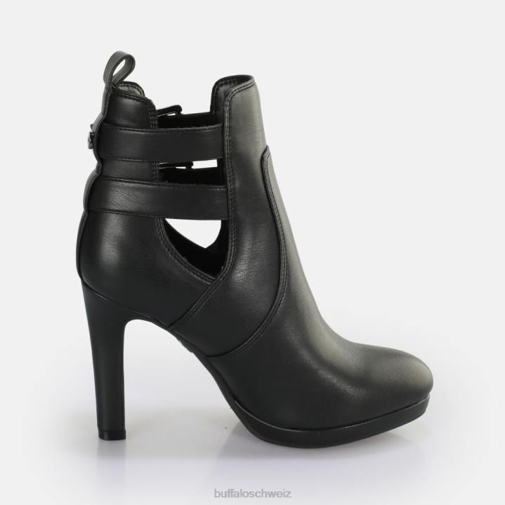 Buffalo Amy Coa Stiefeletten vegan 846Z739 Schwarz|Stiefel