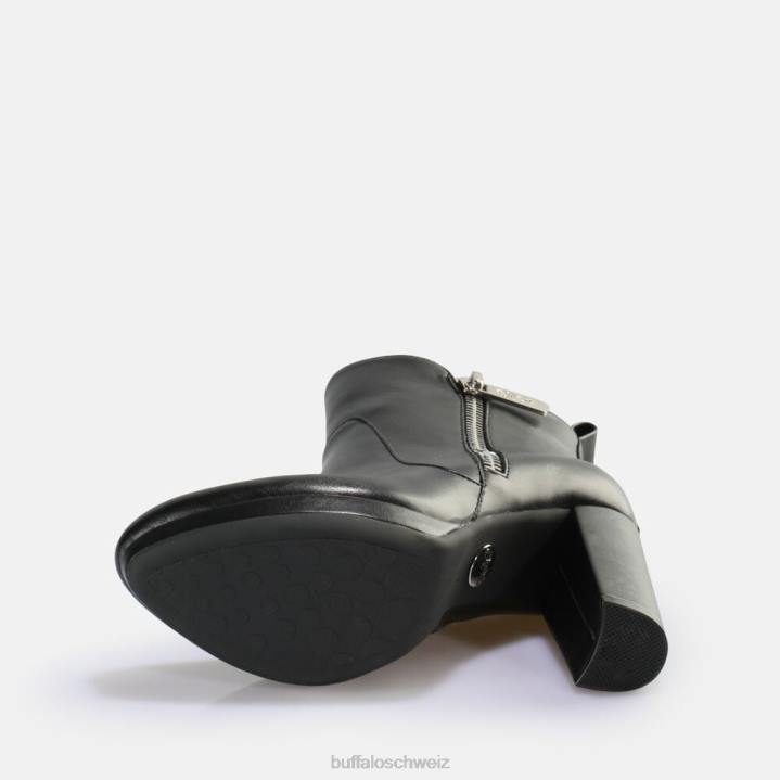 Buffalo Amy Zip Stiefeletten vegan 846Z740 Schwarz|Stiefel