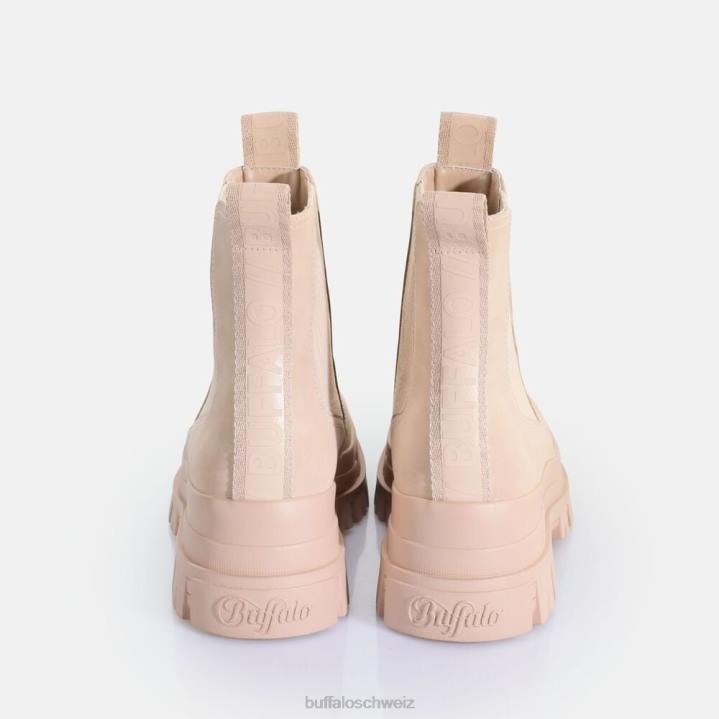 Buffalo Aspha Chelsea Mid Ankle Boot vegan 846Z480 Schwarz|Stiefel