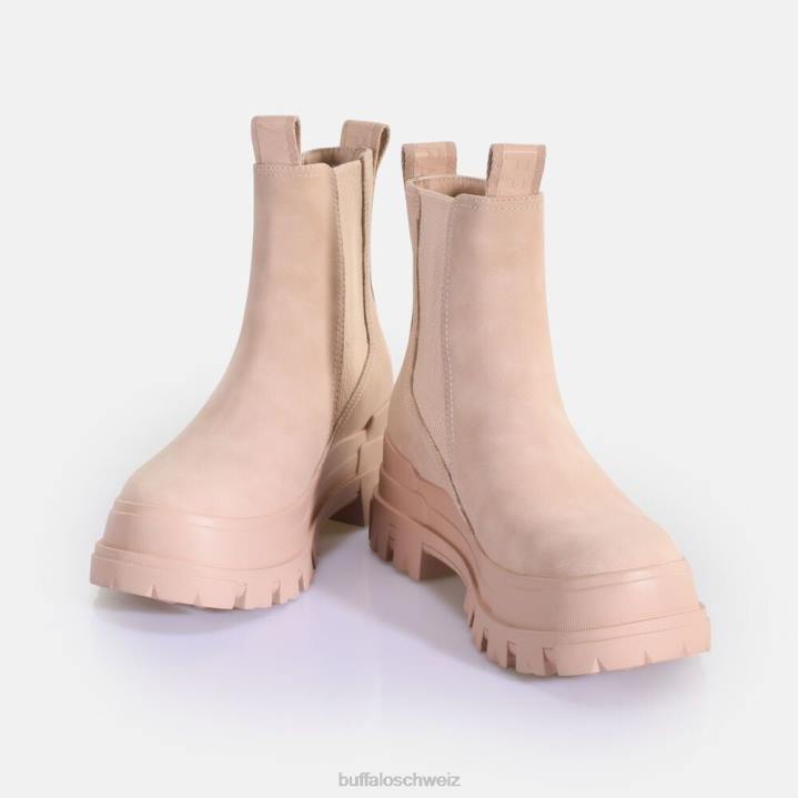 Buffalo Aspha Chelsea Mid Ankle Boot vegan 846Z480 Schwarz|Stiefel