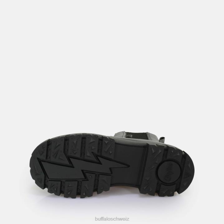 Buffalo Aspha Chelsea Mid Ankle Boot vegan 846Z481 Schwarz|Stiefel