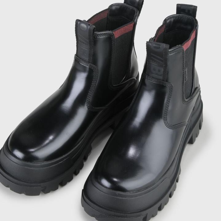 Buffalo Aspha Chelsea-Stiefelette vegan 846Z364 Schwarz|Stiefel