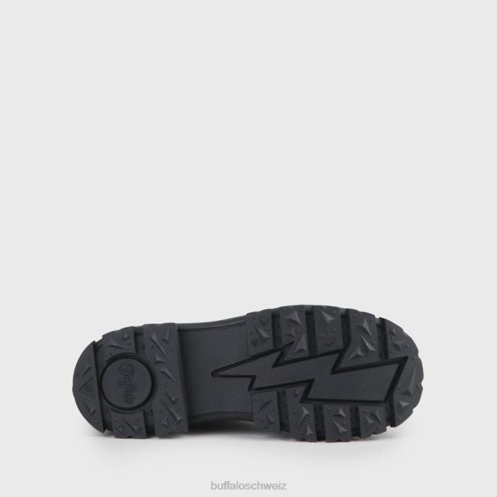 Buffalo Aspha Chelsea-Stiefelette vegan 846Z364 Schwarz|Stiefel