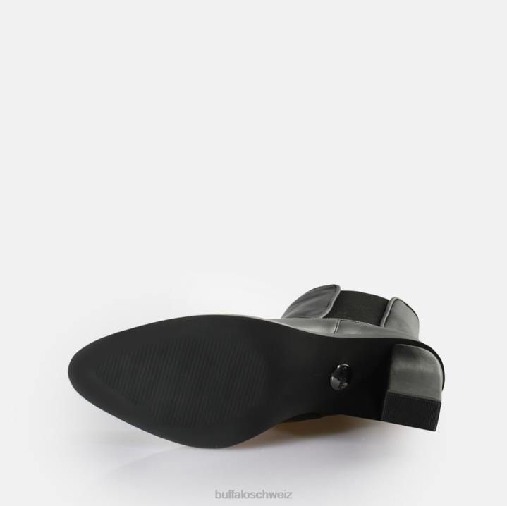 Buffalo Aspha Chelsea-Stiefelette vegan 846Z715 Schwarz|Stiefel