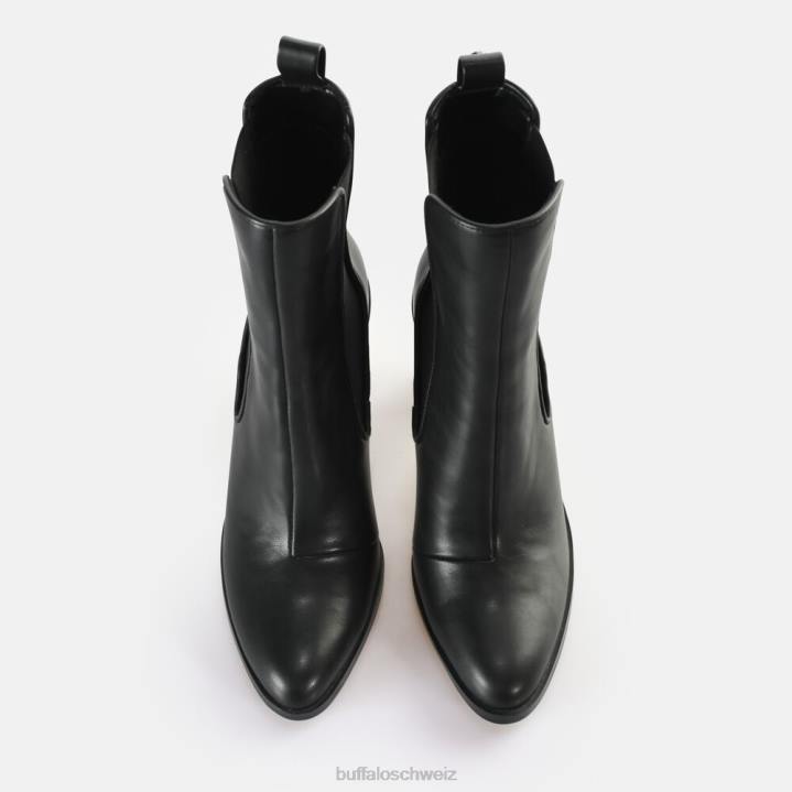 Buffalo Aspha Chelsea-Stiefelette vegan 846Z715 Schwarz|Stiefel