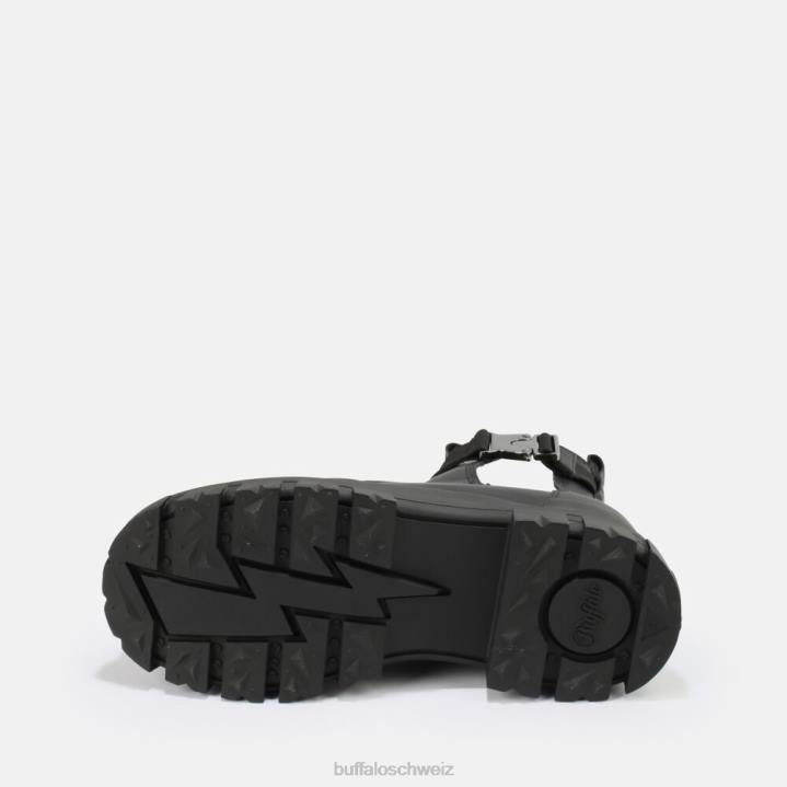 Buffalo Aspha Coa Bootie vegan 846Z713 Schwarz|Stiefel