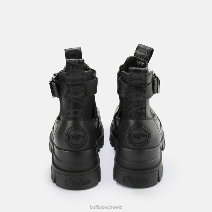 Buffalo Aspha Coa Bootie vegan 846Z774 Schwarz|Stiefel