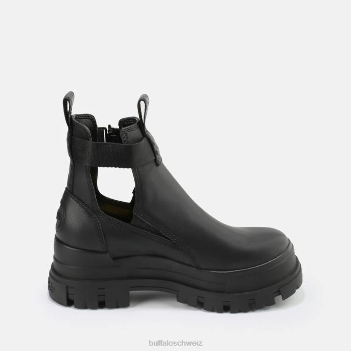 Buffalo Aspha Coa Bootie vegan 846Z774 Schwarz|Stiefel