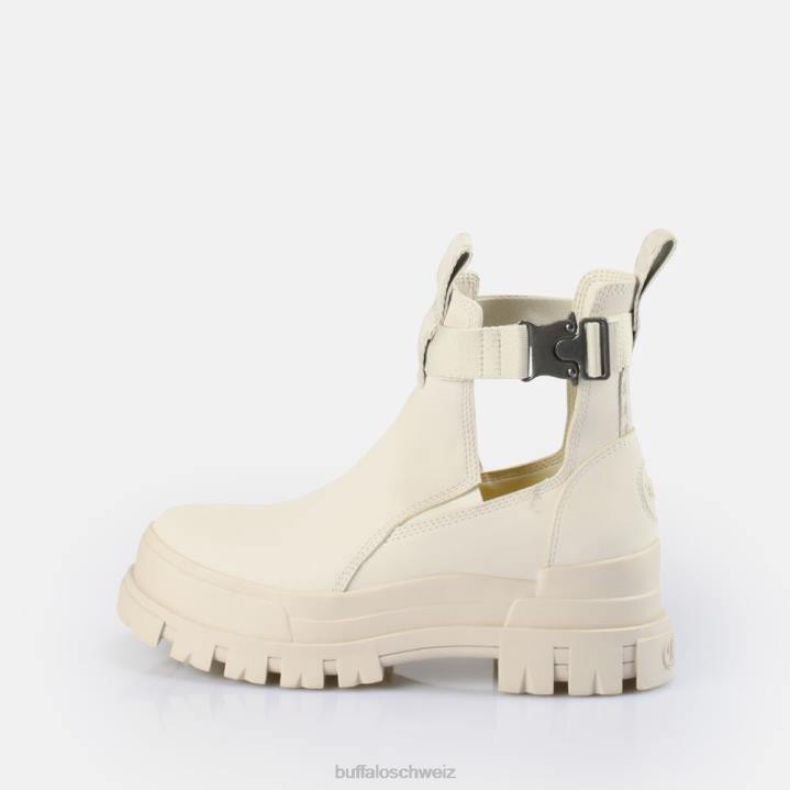 Buffalo Aspha Coa Stiefeletten vegan 846Z712 nicht-gerade weiss|Stiefel