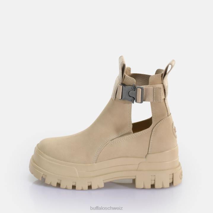 Buffalo Aspha Coa Stiefeletten vegan 846Z714 Beige|Stiefel