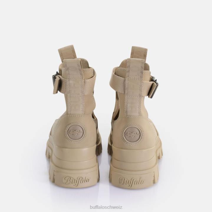 Buffalo Aspha Coa Stiefeletten vegan 846Z714 Beige|Stiefel