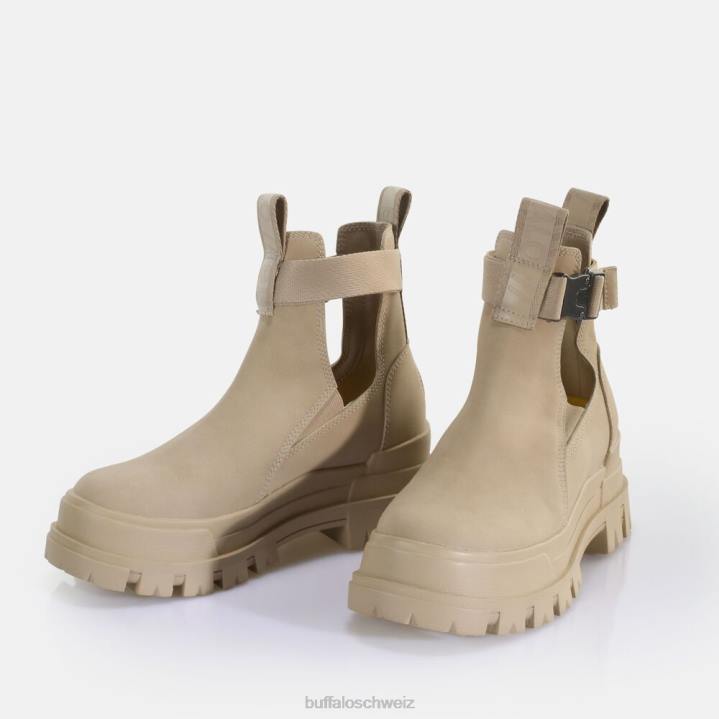 Buffalo Aspha Coa Stiefeletten vegan 846Z714 Beige|Stiefel