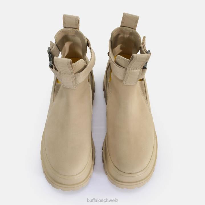 Buffalo Aspha Coa Stiefeletten vegan 846Z714 Beige|Stiefel