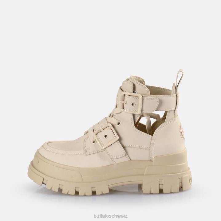 Buffalo Aspha Fahrradstiefelette vegan 846Z612 Beige|Stiefel