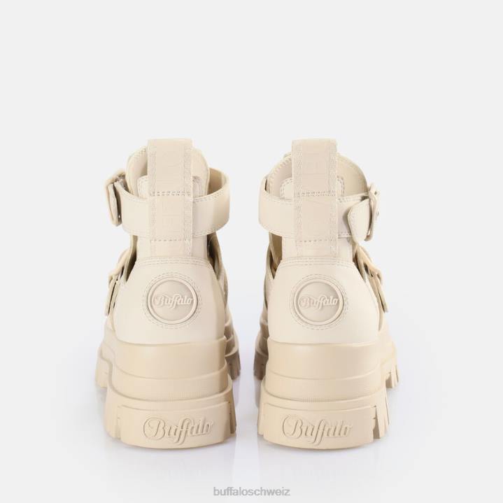 Buffalo Aspha Fahrradstiefelette vegan 846Z612 Beige|Stiefel