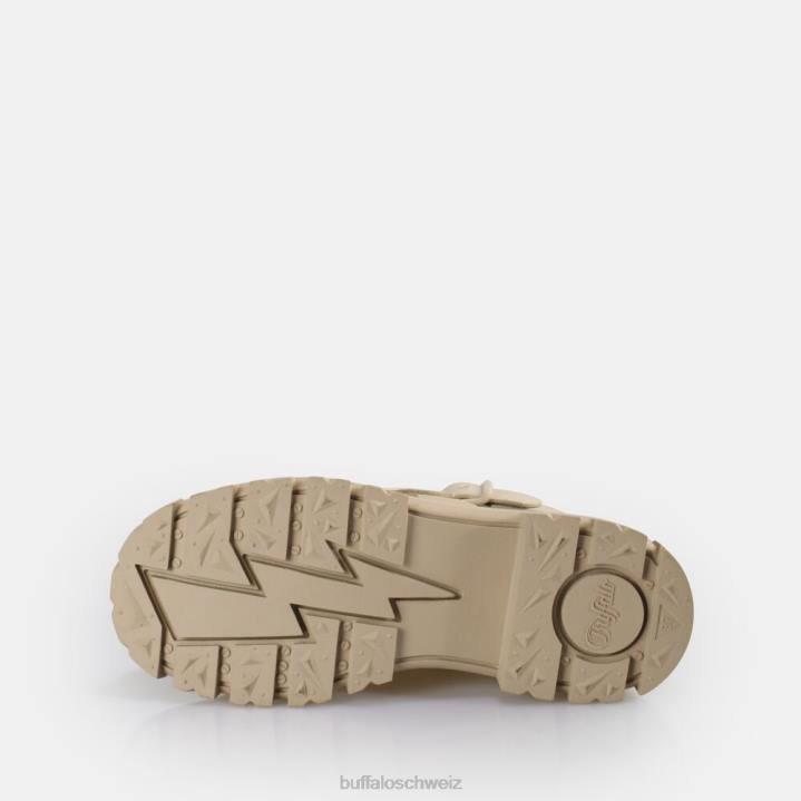 Buffalo Aspha Fahrradstiefelette vegan 846Z612 Beige|Stiefel