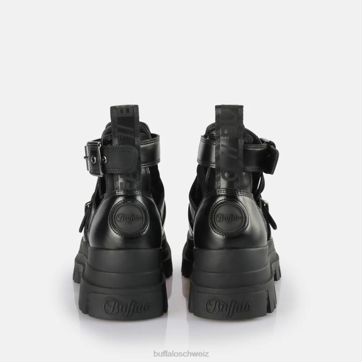 Buffalo Aspha Fahrradstiefelette vegan 846Z613 Schwarz|Stiefel