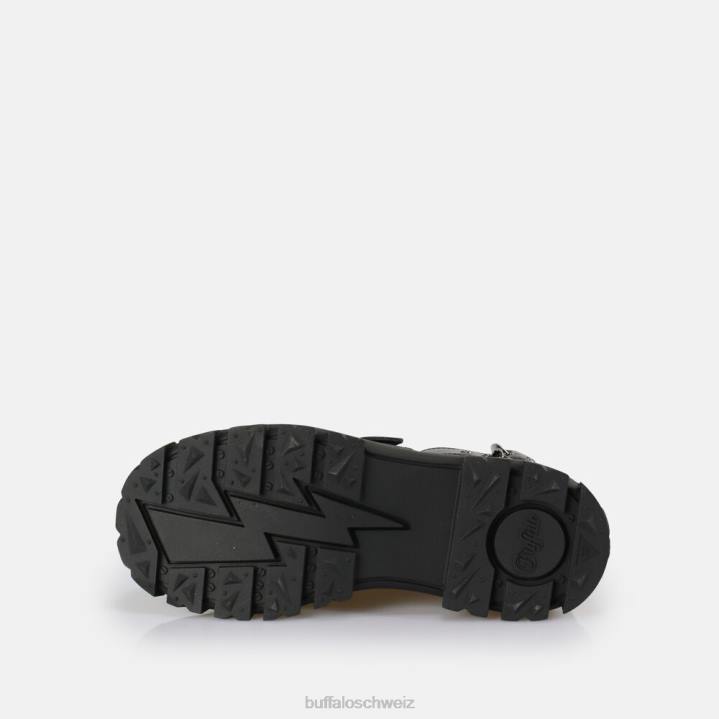 Buffalo Aspha Fahrradstiefelette vegan 846Z613 Schwarz|Stiefel