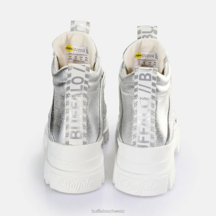 Buffalo Aspha NC Mid Ankle Boot vegan 846Z261 Silber|Stiefel