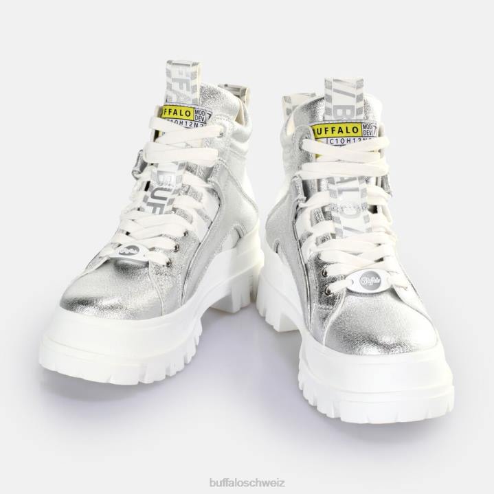 Buffalo Aspha NC Mid Ankle Boot vegan 846Z261 Silber|Stiefel