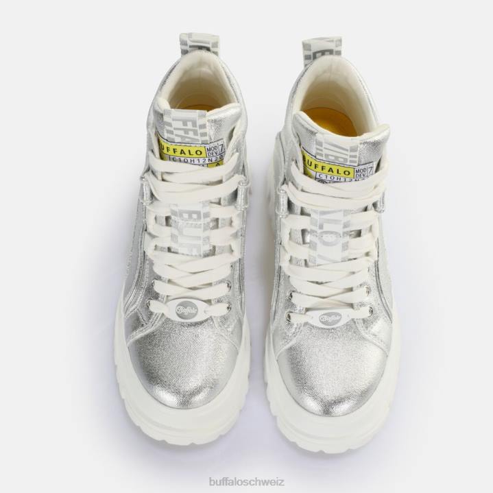 Buffalo Aspha NC Mid Ankle Boot vegan 846Z261 Silber|Stiefel