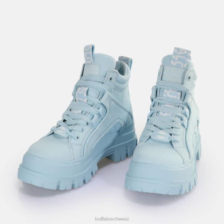 Buffalo Aspha NC Mid Ankle Boot vegan 846Z266 hellblau|Stiefel