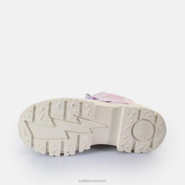 Buffalo Aspha NC Mid Ankle Boot vegan 846Z268 Batik-Lavendel|Stiefel