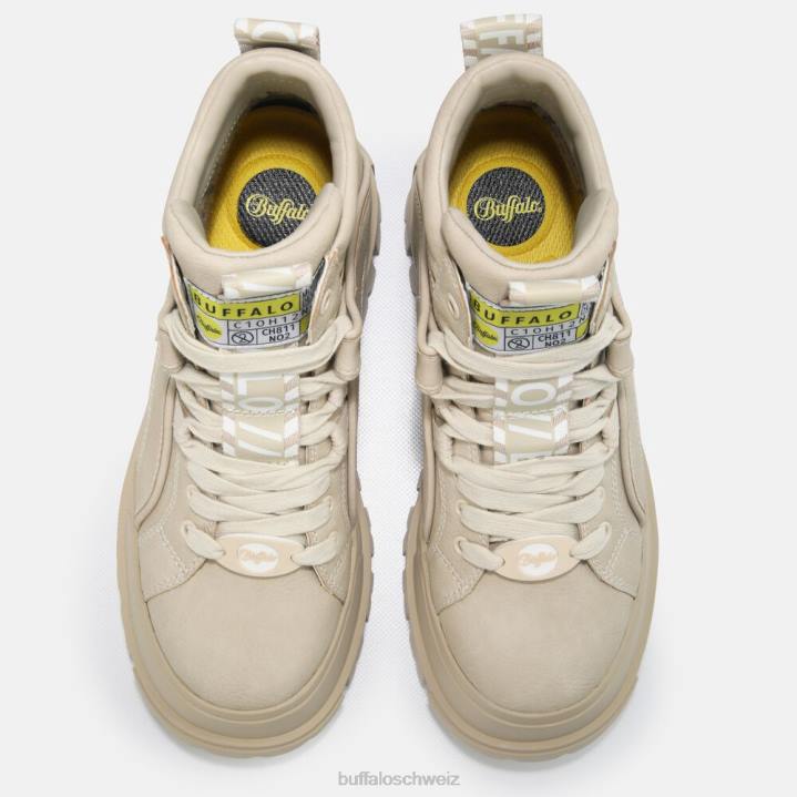 Buffalo Aspha NC Mid Ankle Boot vegan 846Z448 Beige|Stiefel