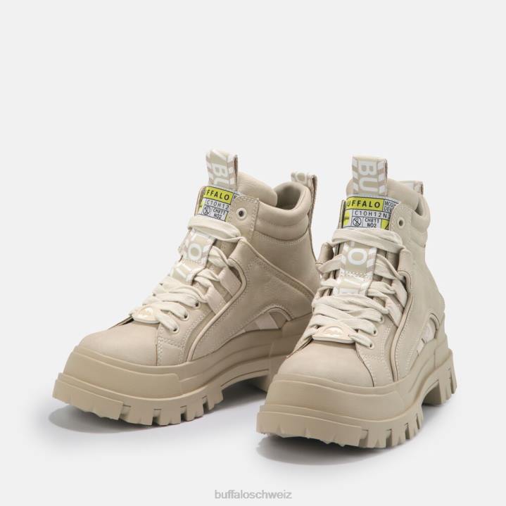 Buffalo Aspha NC Mid Ankle Boot vegan 846Z448 Beige|Stiefel