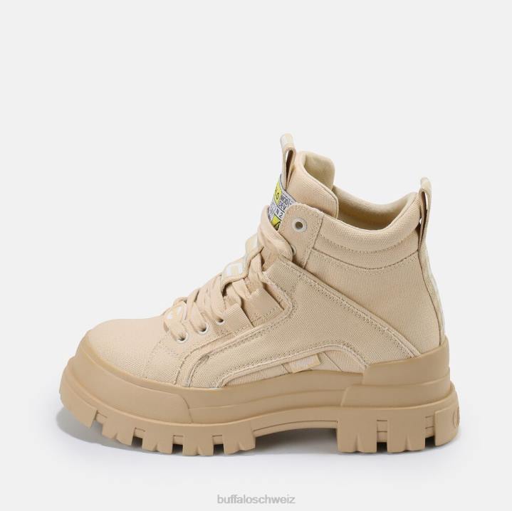Buffalo Aspha NC Mid Bootie vegan 846Z262 Beige|Stiefel