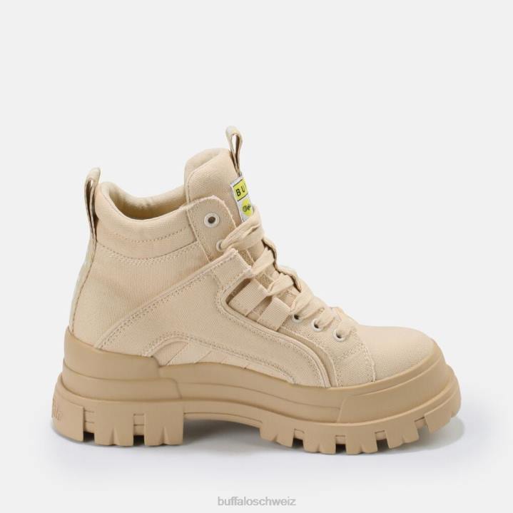 Buffalo Aspha NC Mid Bootie vegan 846Z262 Beige|Stiefel