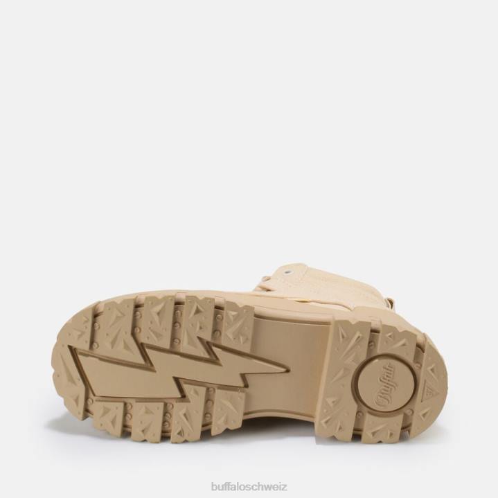 Buffalo Aspha NC Mid Bootie vegan 846Z262 Beige|Stiefel