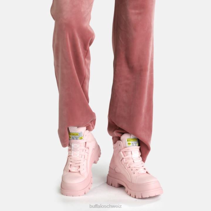 Buffalo Aspha NC Mid Bootie vegan 846Z263 Rosa|Stiefel