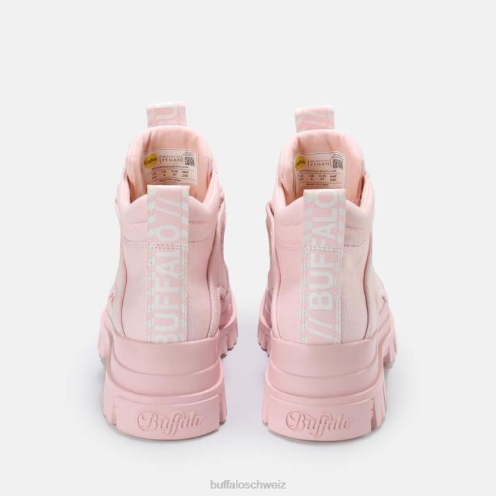 Buffalo Aspha NC Mid Bootie vegan 846Z263 Rosa|Stiefel
