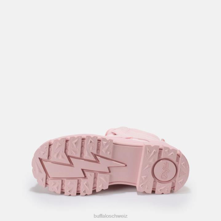 Buffalo Aspha NC Mid Bootie vegan 846Z263 Rosa|Stiefel