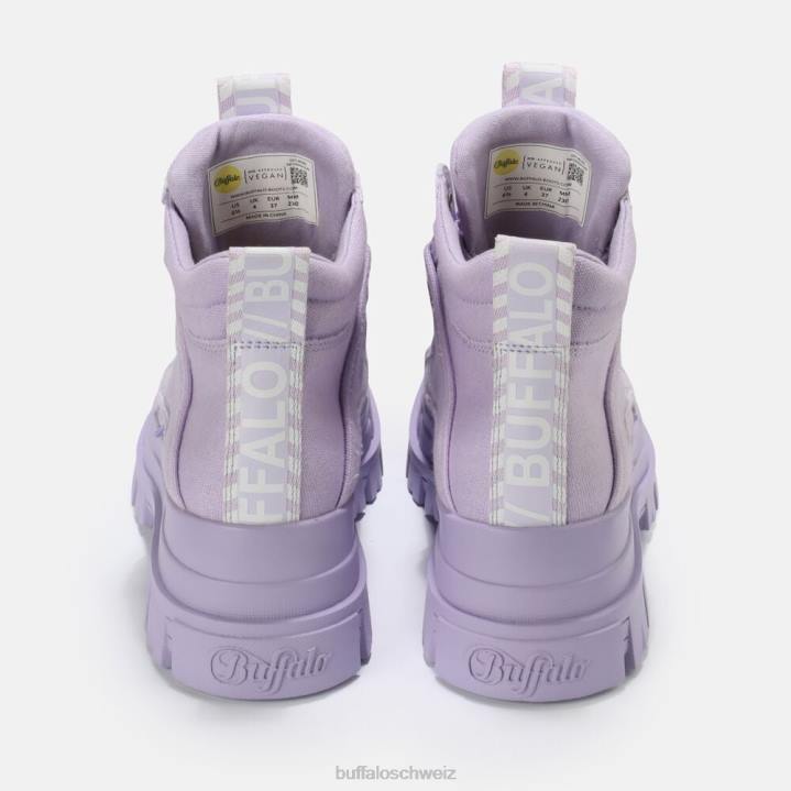 Buffalo Aspha NC Mid Bootie vegan 846Z264 Lavendel|Stiefel