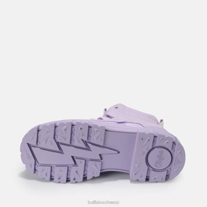 Buffalo Aspha NC Mid Bootie vegan 846Z264 Lavendel|Stiefel