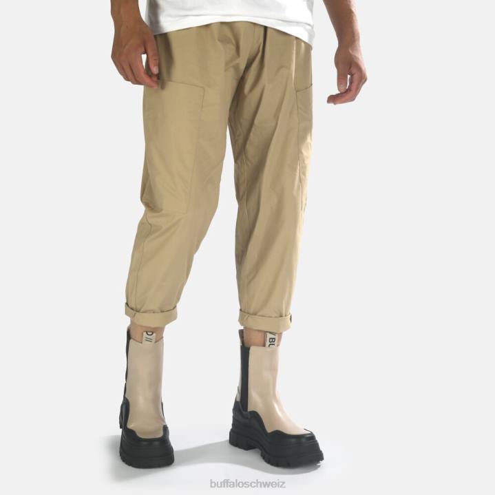 Buffalo Aspha Wave-Stiefelette vegan 846Z812 Creme|Stiefel