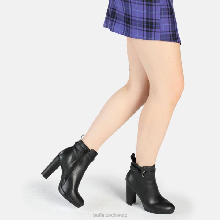 Buffalo Audrina 2 Stiefeletten vegan 846Z145 Schwarz|Stiefel