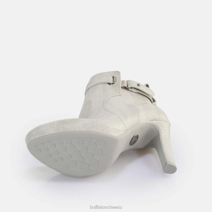 Buffalo Audrina Stiefeletten vegan 846Z188 Schlange/Hellgrau|Stiefel