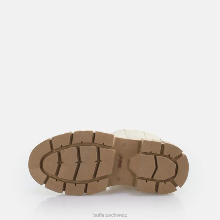 Buffalo Chelsea-Hi-Stiefelette von Scape 846Z302 Creme|Stiefel