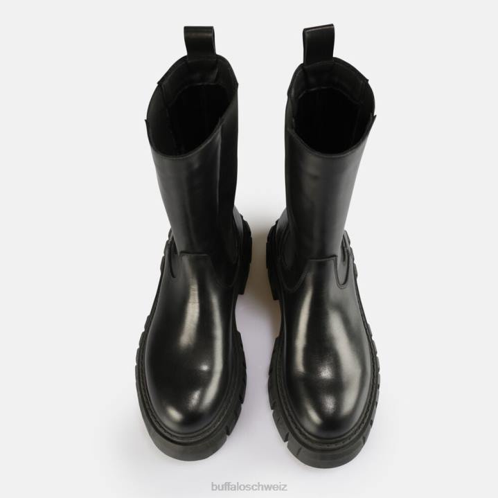 Buffalo Chelsea-Hi-Stiefelette von Scape 846Z801 Schwarz|Stiefel