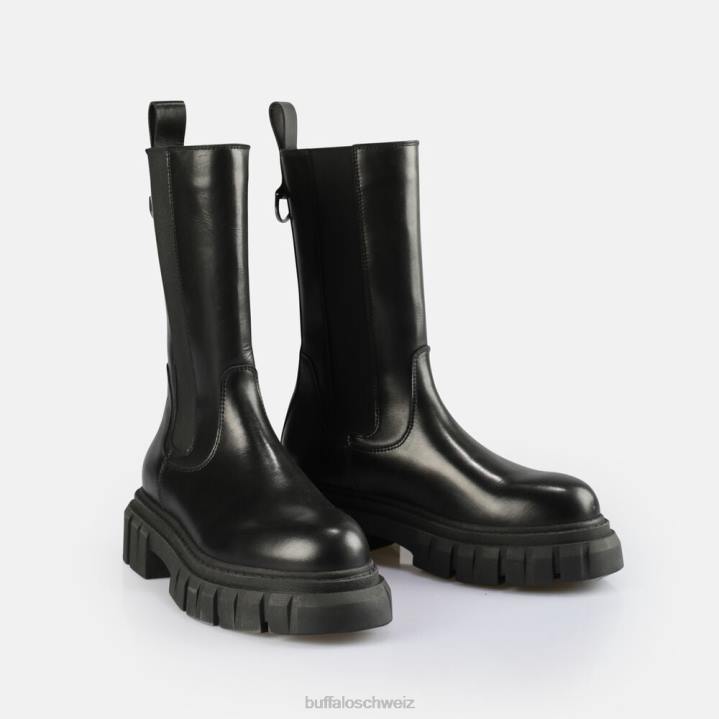 Buffalo Chelsea-Hi-Stiefelette von Scape 846Z801 Schwarz|Stiefel
